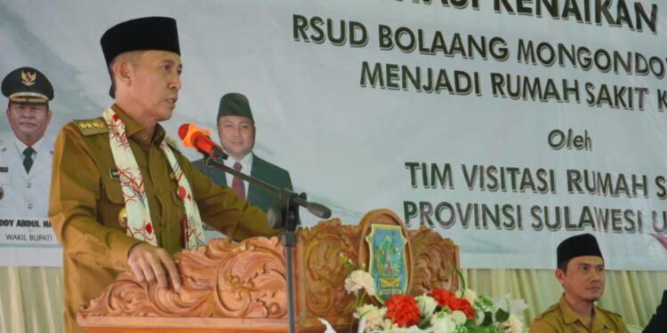 Visitasi Kenaikan Kelas, Bupati Iskandar Apresiasi Inisiatif Dirut RSUD Bolsel