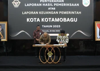 Pemkot Kotamobagu Raih Opini WTP ke-11 Kali Berturut-turut dari BPK Perwakilan Sulut