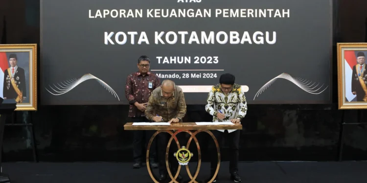 Pemkot Kotamobagu Raih Opini WTP ke-11 Kali Berturut-turut dari BPK Perwakilan Sulut