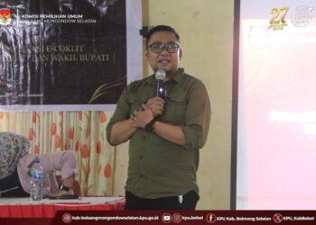 Lindungi Data Pemilih, KPU Bolsel Gelar Bimtek Penggunaan Aplikasi E-Coklit