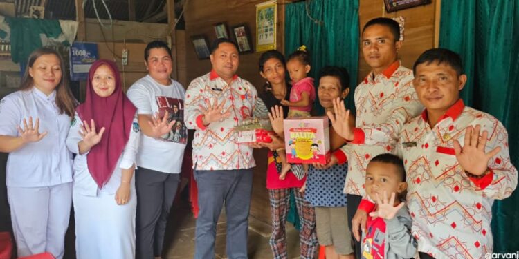 133 Balita Stunting di Bolsel Terima Bantuan Program Inovasi BTS 2024