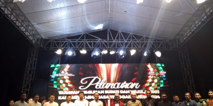 KPU Minahasa Tenggara Resmi Luncurkan Tahapan Pilkada 2024