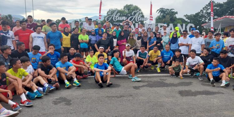 Hadir di Car Free Day, Sri Tanti Angkara Sapa Warga Kotamobagu