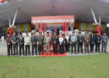 Asripan Nani Apresiasi Polres Kotamobagu Saat Menghadiri HUT Bhayangkara Ke-78 Tahun
