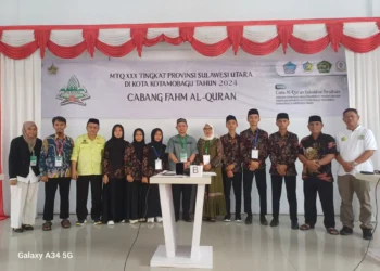 Prestasi Gemilang Cabang Fahmil Al Qur’an Kotamobagu Juara 1 di Kegiatan MTQ KE-30 Tingkat Provinsi Sulut