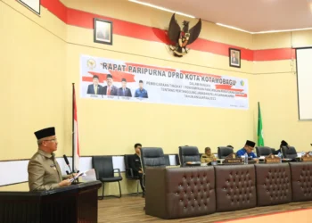 Sampaikan Ranperda LPJ APBD 2023 PJ Wali Kota Asripan Nani Apresiasi DPRD Kotamobagu