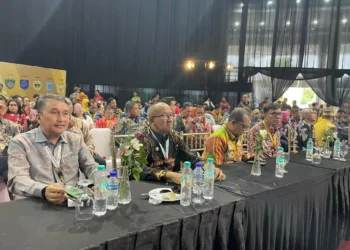 Pj Wali Kota Kotamobagu Hadiri Rakernas XVII APEKSI 2024 yang Dibuka Langsung Presiden Jokowi