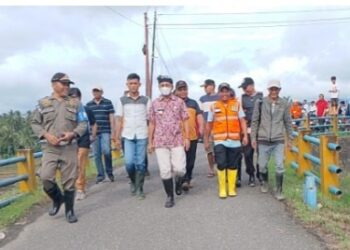 Banjir Dumoga Bersatu, Jusnan Mokoginta Perintah OPD Turun Lokasi Bencana