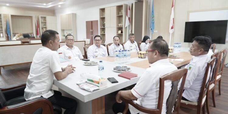 Pj Bupati Bolmong Terima Kunker Kemenkumham