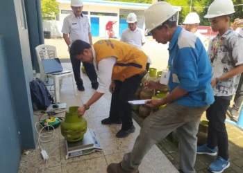 Tindak Lanjuti Isu Berat Tabung Gas LPJ Diduga Tidak Sesuai, Pemkot Kotamobagu Datangi SPBE