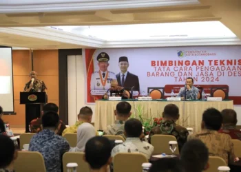 Pj Wali Kota Kotamobagu Buka Bimtek Pengadaan Barang dan Jasa Bagi Aparat Desa