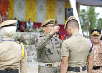 Pi Wali Kota Kotamobagu Terima Magang II Satuan Praja Muda Angkatan XXXIII IPDN Kampus Sulut