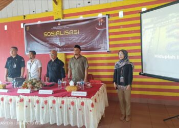 KPU Bolsel Gelar Sosialisasi Penyusunan Visi, Misi dan Program Bakal Pasangan Calon, Fijey: Harus Sesuai RPJPD