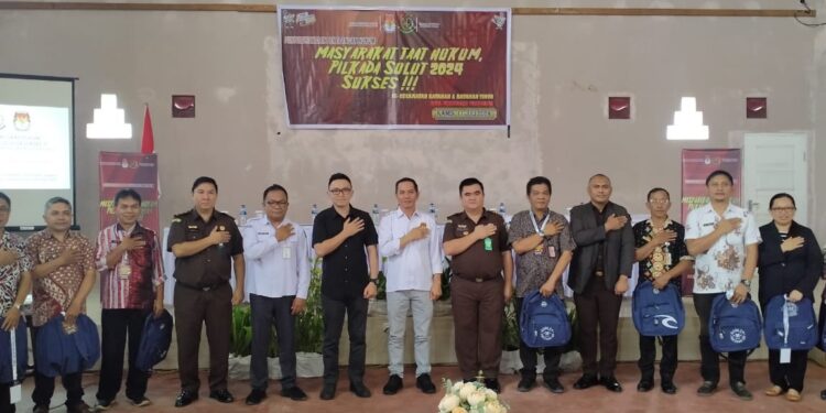 KPU Bersama Kejati Sulut Gelar Penyuluhan Hukum di Mitra
