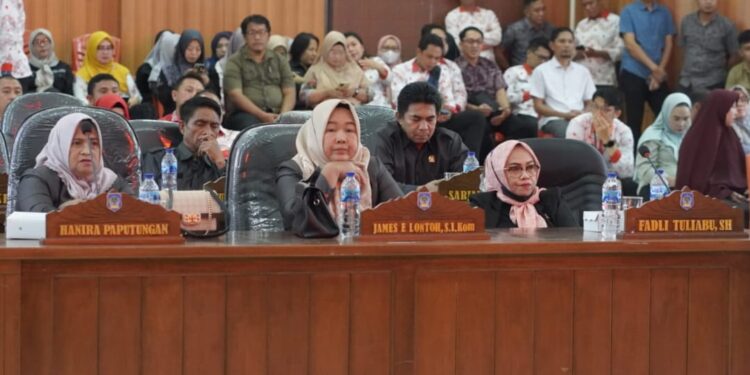 DPRD Bolsel Gelar Paripurna Penetapan Ranperda RPJPD Tahun 2025-2045
