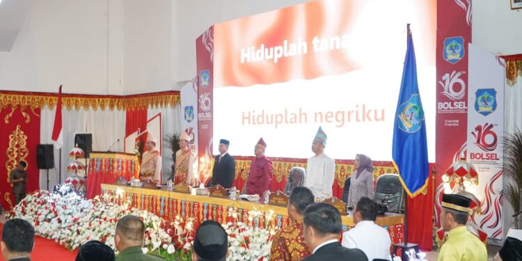Momentum HUT Bolsel Ke-16, Ketua DPRD: Renungkan kembali Sumbangsih Pengabdian Kita terhadap Daerah