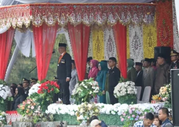 Pj Wali Kota Kotamobagu Inspektur Upacara pada Peringatan Hari Lahir Pancasila 1 Juni 2024