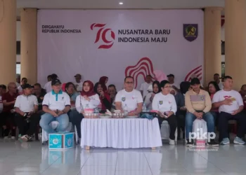 Pj Bupati Bolmong dr Jusnan Mokoginta Launching Kegiatan Perayaan Hari Kemerdekan RI ke-79