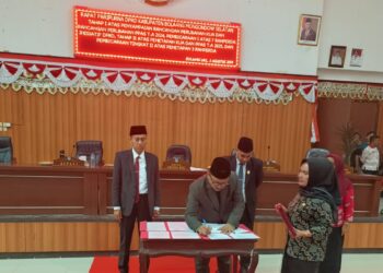 DPRD Bolsel Gelar Paripurna Pembicaraan I Ranperda Inisiatif