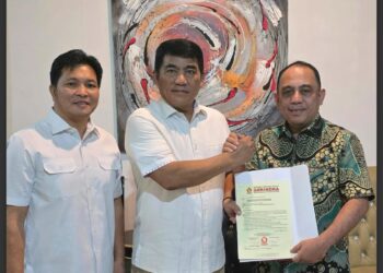 Pilkada Bolmong, Partai Gerindra Resmi Usung Pasangan Yusra Alhabsyi – Donny Lumenta