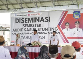 Diseminasi Semester I Audit Kasus Stunting, Wabup Bolsel: Catat Perubahan dan Tuntaskan Program