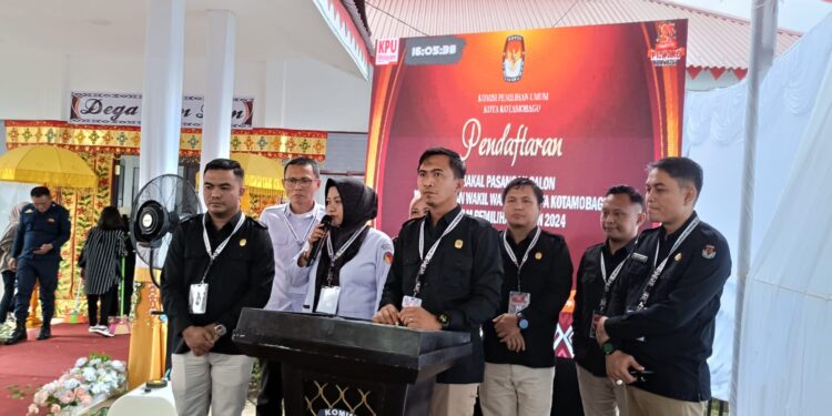 Hari Kedua Pendaftaran, Baru Satu Paslon Mendaftar di KPU Kotamobagu