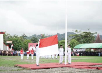 Peringatan HUT ke-79 Kemerdekaan RI di Bolsel Berlangsung Khidmat
