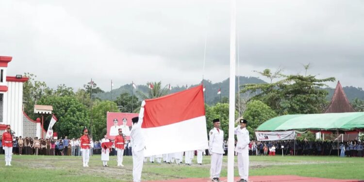 Peringatan HUT ke-79 Kemerdekaan RI di Bolsel Berlangsung Khidmat