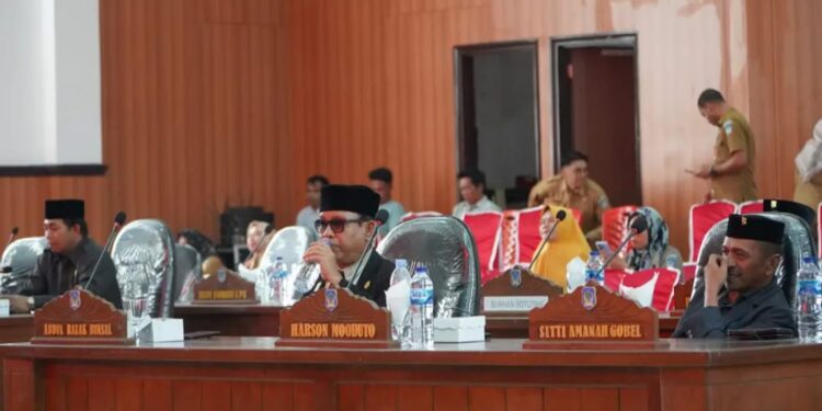 DPRD Bolsel Gelar Paripurna Penyampaian Nota Keuangan Perubahan APBD Tahun Anggaran 2024