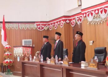 DPRD Bolsel Gelar Paripurna Pembahasan RAPBN 2025 dan Mendengarkan Pidato Presiden