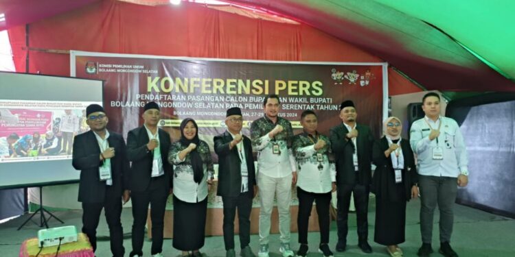 Bawaslu Bolsel Pantau Proses Pendaftaran Pasangan Calon Bupati dan Wabup