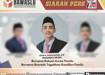 Bawaslu Bolmong Turun Langsung Pantau Pleno DPHP Tingkat Kecamatan, Akim Mokoagow Ungkap Hal Ini