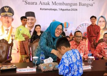 Peringati HAN ke-40 Pemkot Kotamobagu Usung Tema ‘Suara Anak Membangun Bangsa