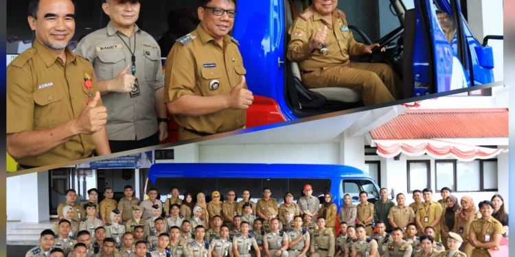 1 Unit Bus Diterima Kampus IPDN Sulawesi Utara, Pemberian dari Pemkot Kotamobagu Oleh PJ Wali kota