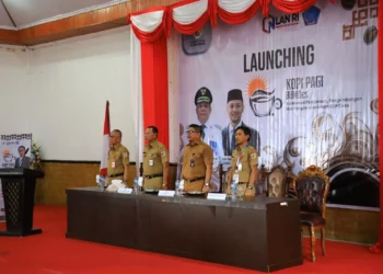 Pemkot Kotamobagu Launching KOPI PAGI BUMDes