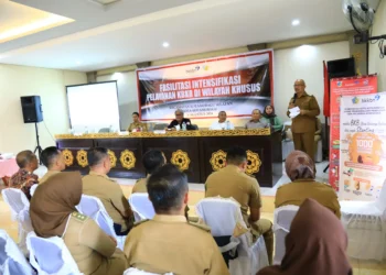 Pj Wali Kota Asripan Nani Buka Kegiatan Fasilitasi Intensifikasi Pelayanan KB/KR