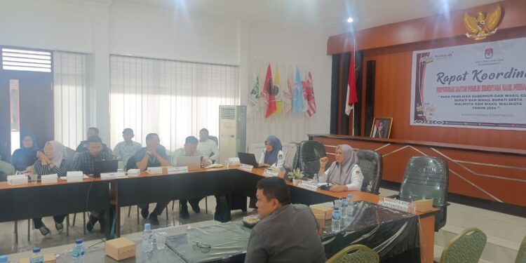 Jelang Pilkada 2024, Heriyana Amir Pimpin Rapat Koordinasi Persiapan DPSHP 