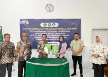 Resmi Teken Kerjasama dengan IAIN Gorontalo, Kadis Pendidikan: Ini Komitmen Pemda Bolsel