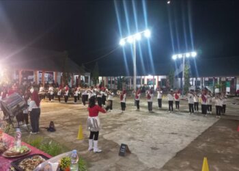 Dilepas Kadindikbud Bolsel, Konser Pamit MB SMP N I Molibagu Sangat Meriah
