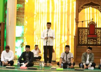 Sekda Kotamobagu Sofyan Mokoginta Hadiri Peringatan Maulid Nabi Muhammad SAW 1446 Hijriah