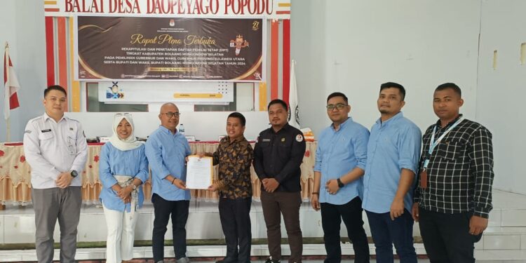 Bawaslu Bolsel Awasi Ketat, Penetapan DPT Pilkada 2024