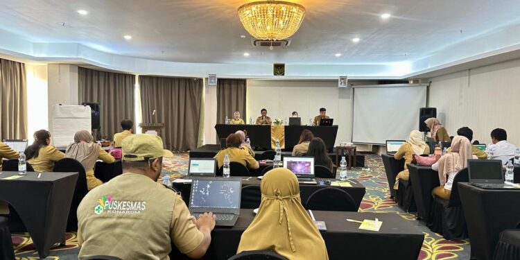 Dinas Kesehatan Kabupaten Bolmong Gelar Penyusunan Anjab dan ABK