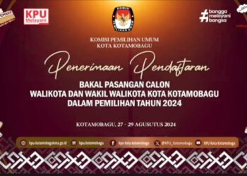 Hingga Tiga Hari Kedepan, KPU Kotamobagu Buka Tahapan Pendaftaran Bapaslon Wali Kota dan Wakil Wali Kota Kotamobagu