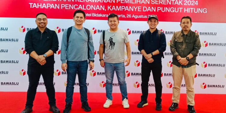 Bawaslu Boltim Ikut launching Pemetaan Kerawanan Pemilihan Serentak Tahun 2024