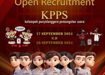 KPU Bolmong Buka Rekrutmen KPPS Pilkada Tahun 2024, Persyaratan Klik Link di Sini