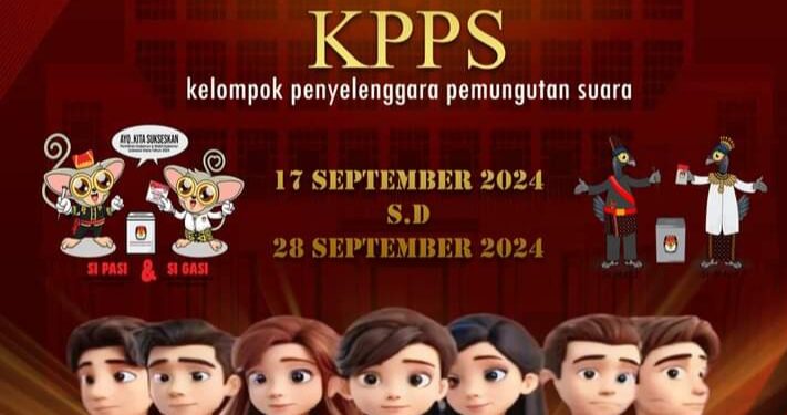KPU Bolmong Buka Rekrutmen KPPS Pilkada Tahun 2024, Persyaratan Klik Link di Sini