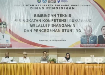 Pj Bupati Bolmong Buka Bimtek Peningkatan Kompetensi Guru PAUD