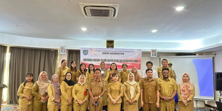 Dinas Kesehatan Bolmong Gelar Workshop Pengembangan Karir