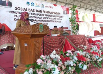Dinas Pendidikan Bolsel Gelar Sosialisasi Pemuktahiran DAPODIK PAUD dan Kesetaraan Versi 2025