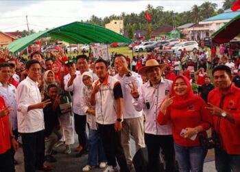 Kampanye di Tomini, Rifal Dali: PKB Bolsel Tegak Lurus Bersama Pasangan IDEAL